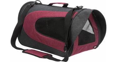 ALINA nylonová přepravní taška se síťkou 27x27x52 cm Barva: Červená