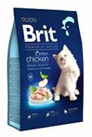Brit Premium Cat by Nature Kitten Chicken 8kg + Churu ZDARMA