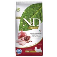 Farmina N&D Prime Grain Free Adult Mini Chicken & Pomegranate - 2 x 7 kg
