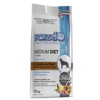 Forza10 Medium Diet s koňskými a hrachovými kroketami pro psy - 2 x 12 kg