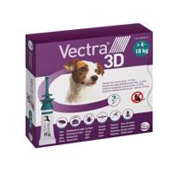 Vectra 3D spot-on pro psy od 4 do 10 kg - 3 pipety x 1,6 ml