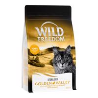 Wild Freedom granule pro kočky, 3 x 400 g - 2 + 1 zdarma - Adult "Golden Valley" Sterilised králičí - bez obilovin