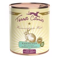 12 x 800 g Výhodné balení Terra Canis - Králík s cuketou, amarantem & medvědím česnekem
