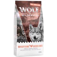 2 x 12 kg Wolf of Wilderness granule (Single Protein) s masem z volného chovu - Whispering Woodlands - krůtí z volného chovu