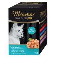 24 x 50 g Miamor Feine Fillets Mini kapsičky výhodné balení - Feine Selection