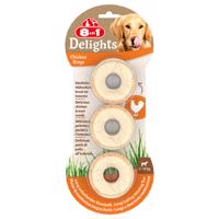 8in1 Delights žvýkací kroužky - 119 g (3 kusy)