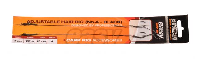 Adjustable hair rig Easy vel.4 černý