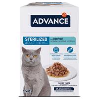 Advance Feline Sterilized treska - 12 x 85 g