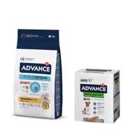 Advance granule, 7 kg + Advance Dog Dental Mini Sticks 360 g zdarma - Mini Sensitive