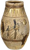 Akvarijní dekorace egyptská váza 8 x 8 x 12,5 cm