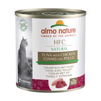 Almo Nature Classic krmivo pro kočky, 12× 280 g S tuňákem a kuřecím masem