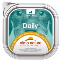 Almo Nature Daily 18 × 300 g – výhodné balení - s kuřecím, šunkou a sýrem