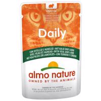 Almo Nature Daily Menu Pouch 12 x 70 g – výhodné balení - telecí a jehněčí