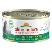 Almo Nature HFC Complete 6 x 70 g - kuře se zelenými fazolkami