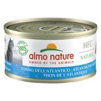Almo Nature HFC Natural 12 x 70 g výhodné balení - atlantický tuňák