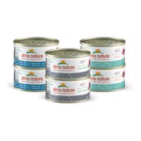 Almo Nature HFC Natural 24 x 70 g výhodné balení - Mix tuňák 3 druhy