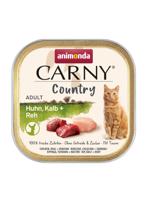 ANIMONDA CARNY Country Adult kuře, telecí a zvěřina, paštika pro kočky 100 g