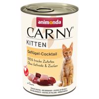 Animonda Carny Kitten 12 x 400 g - Drůbeží koktejl