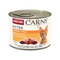 Animonda Carny Kitten 24 x 200 g - Drůbeží a hovězí