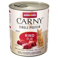 animonda Carny Single Protein Adult 24 ks (24 x 800 g) - čistě hovězí