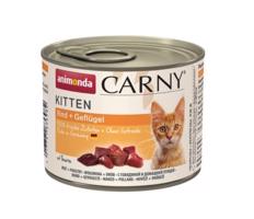 ANIMONDA konzerva CARNY Kitten - hovězí, drůbeží 200 g