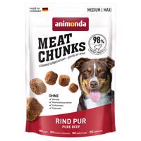 Animonda Meat Chunks Medium / Maxi - výhodné balení 4 x 80 g hovězí