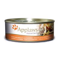 Applaws konzerva Cat Kuřecí prsa s dýní 156 g