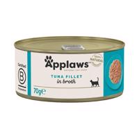 Applaws ve vývaru konzervy 24 ks (24 x 70 g) - Filé z tuňáka