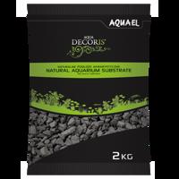 Aquael Aqua Decoris Gravel Basalt 2-4 mm, čedičový štěrk Balení: 2 kg