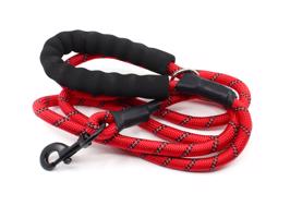 Azar nylonové vodítko pro psa | 300 cm Barva: Červená, Délka vodítka: 200 cm