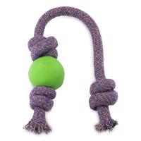 Beco Beco Ball míček pro psy na laně, zelený klein