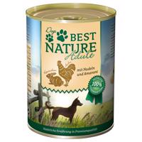 Best Nature Dog Adult 12×400 g – výhodné balení - králičí, kuřecí & nudle
