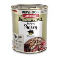 Bewi Dog – masitá strava pro psy s vysokým obsahem drštěk 6 × 800 g