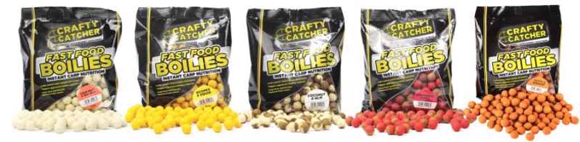 Boilies Crafty Catcher 15mm/500g Variant: Cream Seed & Mulberry