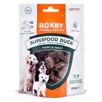 Boxby Superfood Snacks s kachnou, hráškem a brusinkami - 3 x 120 g