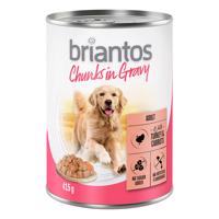 Briantos Chunks in Gravy 6 x 415 g - krůtí s mrkví
