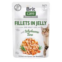 Brit Care Cat filety v želé s celým tuňákem 6 × 85 g