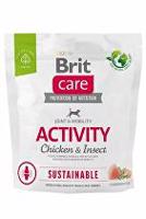 Brit Care Dog Sustainable Activity 1kg sleva