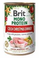 Brit Dog konz Mono Protein Christmas can 400g + Množstevní sleva Sleva 15%
