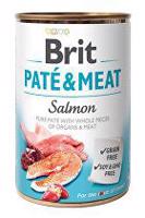 Brit Dog konz Paté & Meat Salmon 400g + Množstevní sleva Sleva 15%