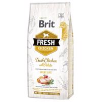 Brit Fresh Chicken with Potato Adult Great Life - výhodné balení: 2 x 12 kg