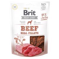 Brit Jerky Beef Fillets - 3 x 80 g