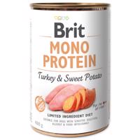 Brit konzerva Mono Protein Turkey & Sweet Potato 400 g