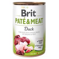 Brit Paté & Meat 6 x 400 g - kachní