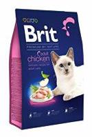 Brit Premium Cat by Nature Adult Chicken 8kg sleva + Churu ZDARMA