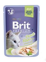 Brit Premium Cat D Fillets in Jelly with Trout 85g + Množstevní sleva