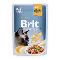 Brit premium cat kaps.filety s tuňákem ve šťávě 85g