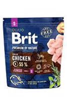 Brit Premium Dog by Nature Junior S 1kg sleva