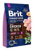 Brit Premium Dog by Nature Junior S 3kg sleva