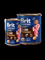 Brit Premium Dog by Nature  konz Lamb & Buckwheat 800g + Množstevní sleva